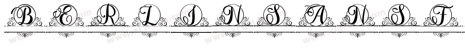 BerlinSansFBDemi Bol字体转换